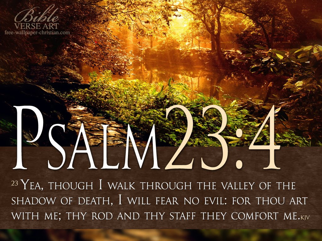 ... Bible Quotes | Psalm 23:4 Bible Verse | Free Christian Wallpapers