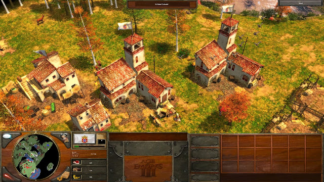 Dos centros Urbanos en la EDAD dos age of empires III