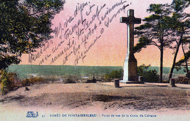 Croix du Calvaire, forêt de Fontainebleau