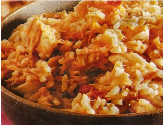 Receita de ARROZ DE BACALHAU