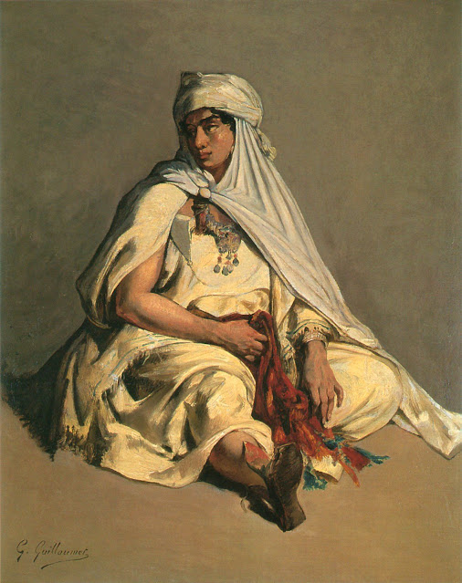 Femme de Bou Saada par Gustave Guillaumet