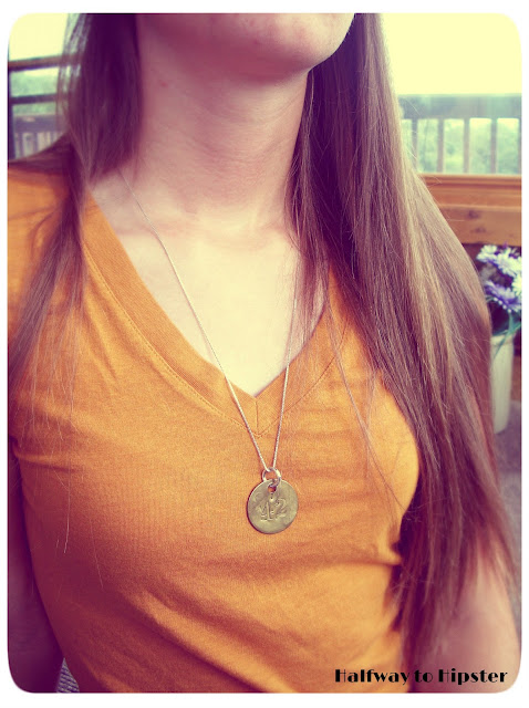 Vintage Tag Necklace