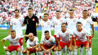 SELECCIÓN DE POLONIA - Temporada 2017-18 - Grzegorz Krychowiak, Wojciech Szczesny, Maciej Rybus, Lukasz Piszczek, Arkadiusz Milik y Thiago Cionek; Jakub Blaszczykowsk, Michal Pazdan, Robert Lewandowski, Kamil Grosicki y Piotr Zielinski. SELECCIÓN DE POLONIA 1 (Krychowiak) SELECCIÓN DE SENEGAL 2 (Cionek p.p., Niang). 19/06/2018. XXI Copa Mundial de la FIFA, fase de grupos, Grupo H, 1ª jornada. Moscú, Rusia, Spartak Stadium.