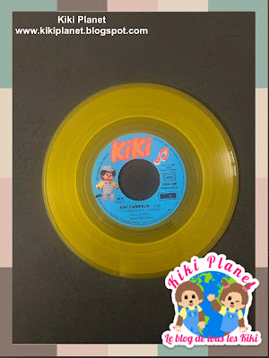 chanson kiki disque vinyle jaune song vintage