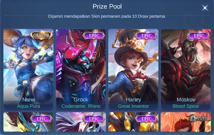 Prize Pool Event Starlight Fest 2022 Mobile Legends