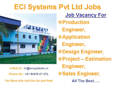 ECI Systems Pvt Ltd Jobs