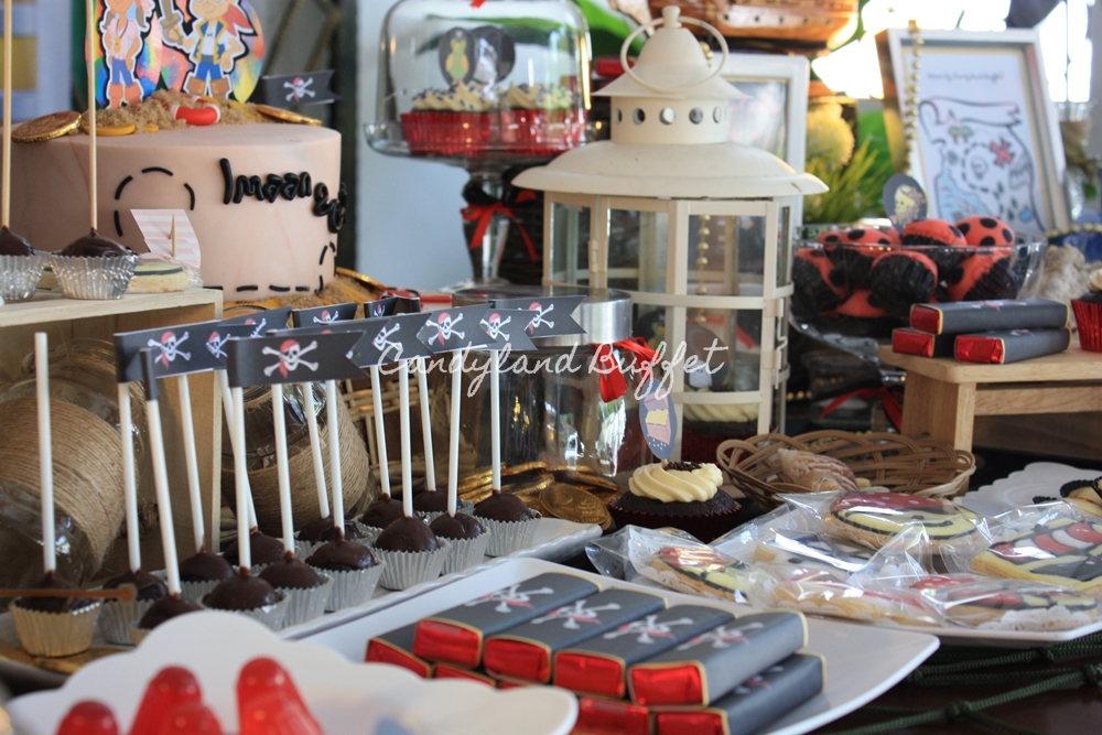 Candy Buffet Kota  Kinabalu  Sabah Pirate Theme Party 