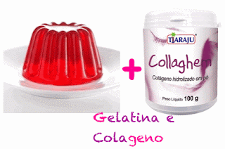 colageno+e+gelatina Alimentos que acabam com a flacidez