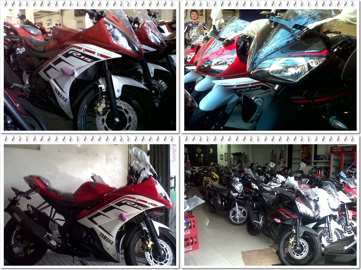 Price List Kredit Motor Yamaha YZF R15 R15 Movistar Tech3