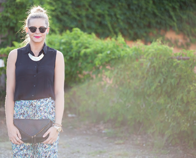 Watercolor Trousers via Darling Cashmere