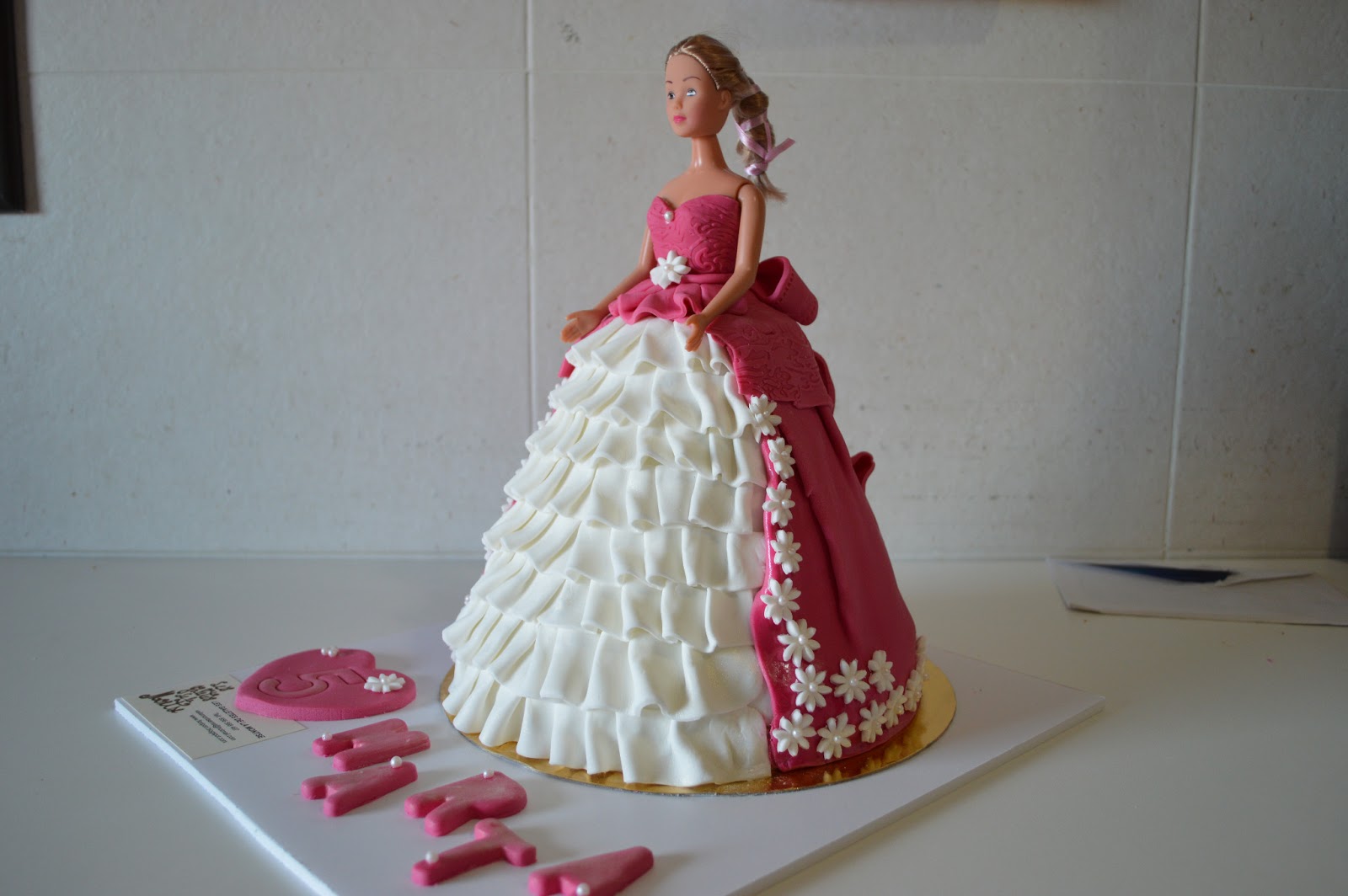 pastis fondant, barbie