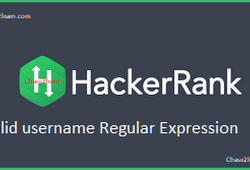 Valid Username Regular Expression – Hacker Rank Solution