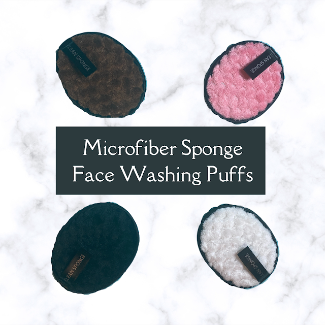 Microfiber Sponge Face Washing Puffs
