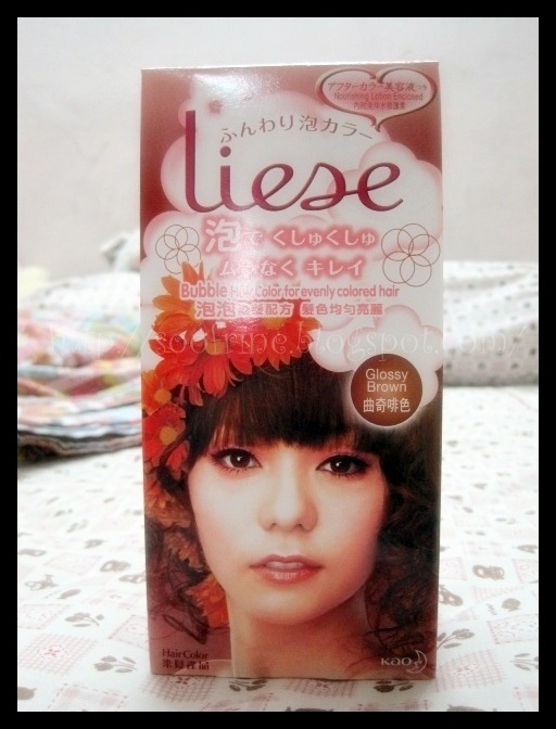 Liese Bubble Hair Color Glossy Brown. LIESE BUBBLE HAIR COLOR