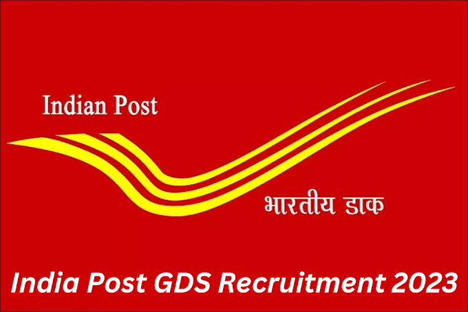 Online Application for 12,828 Posts in India Post GDS Recruitment 2023