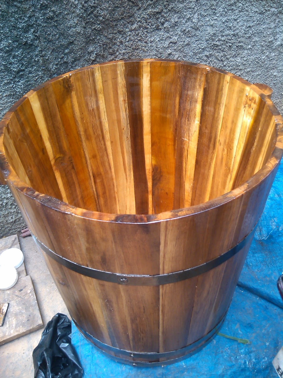 Ember kayu  barrel ember kayu  tradusional dan gentong  