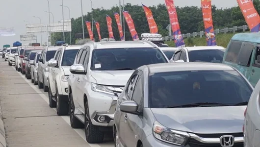 18.000 Mobil Serbu Tol Trans Sumatera, GT Menggala Dibuka