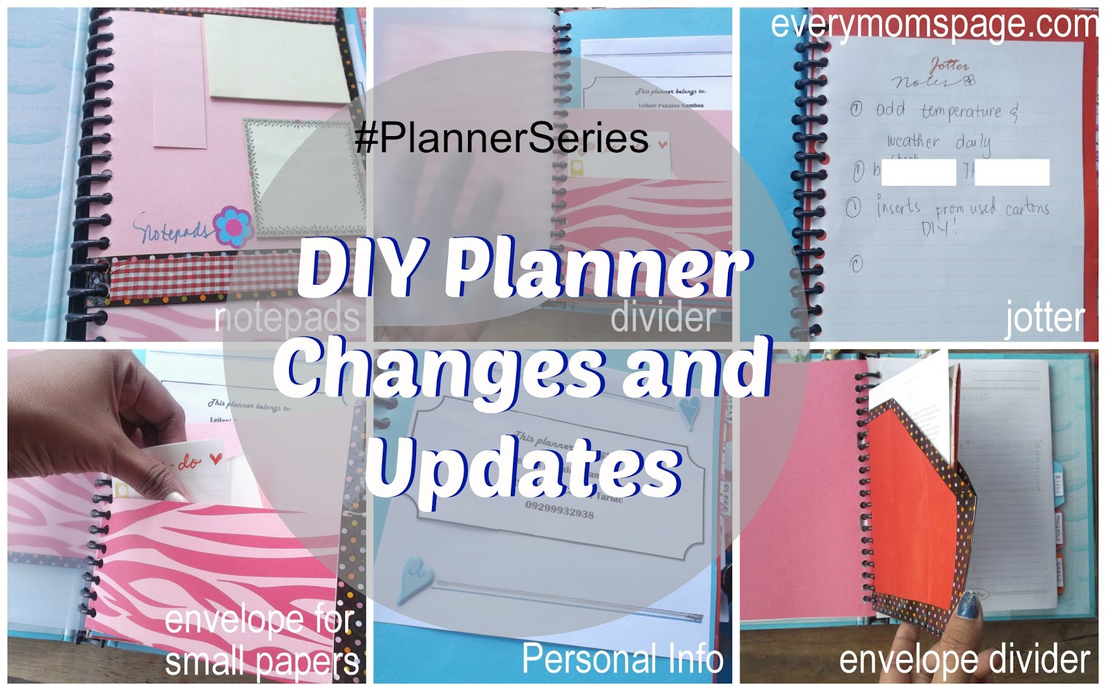 UPDATE! My DIY Spiral Planner Changes