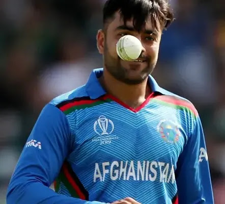 Rashid Khan Playing Cricket