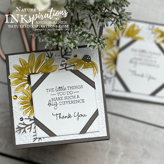 Cheerful Daisies customer thank you cards | Nature's INKspirations by Angie McKenzie