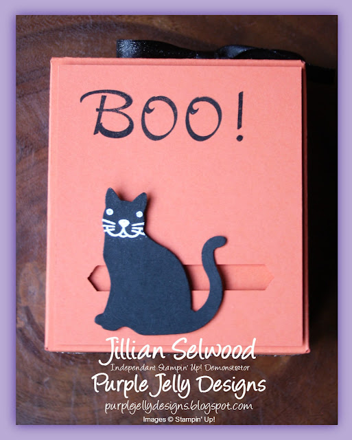 Halloween Treat Box, Stampin' Up! Autumn Winter Catalogue 2017