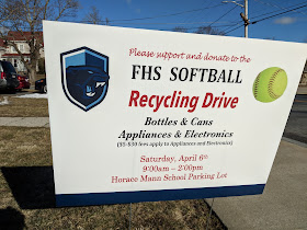 FHS Softball Recycle Event - Saturday, April 6