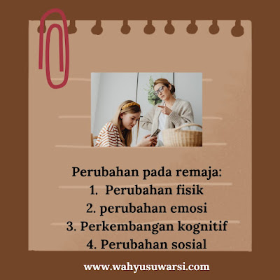 Perubahan pada remaja