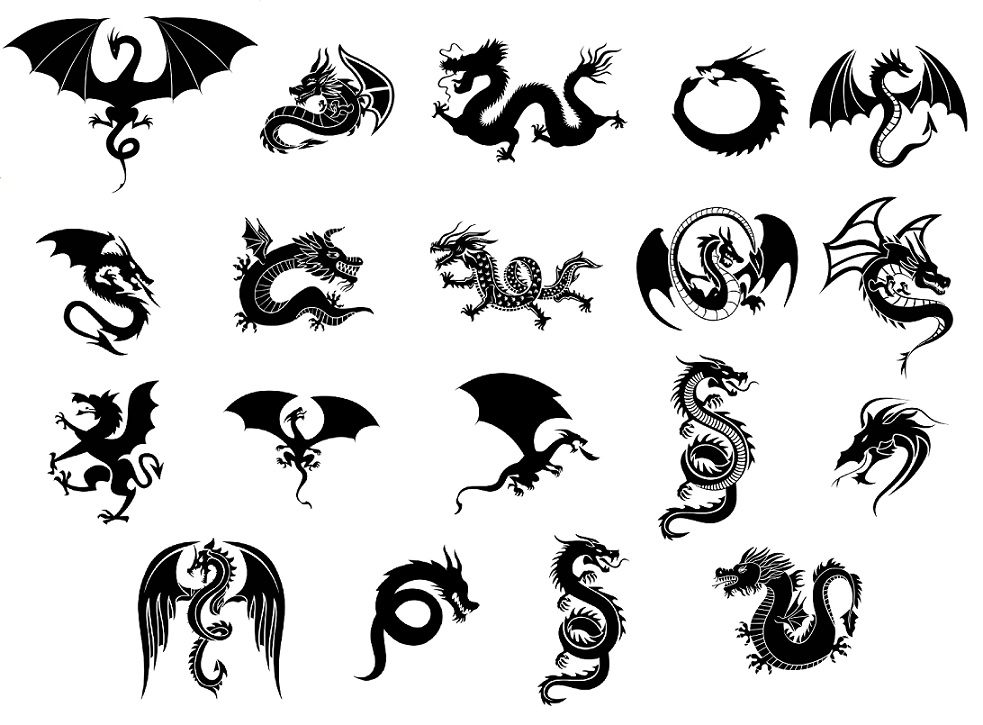 Download digitalfil: Dragon svg,cut files,silhouette clipart,vinyl files,vector digital,svg file,svg cut ...