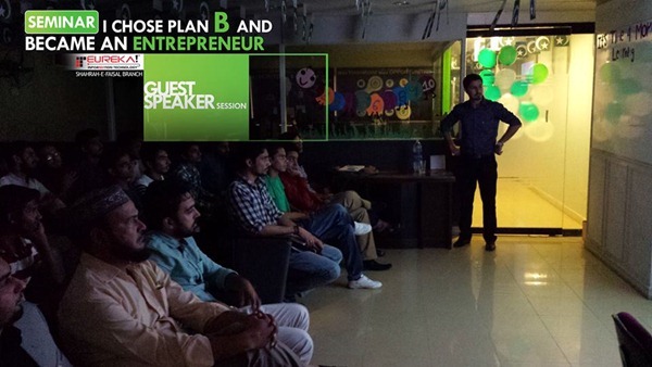Eureka Pakistan Seminar on Entrepreneurship by Mohammad Mustafa Ahmedzai