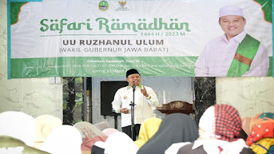 Wagub Uu Ruzhanul Safari Ramadan Kabupaten Bekasi