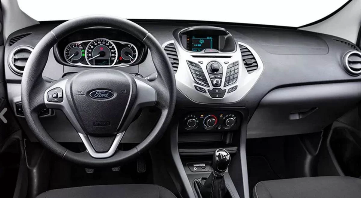 Novo Ford KA+ (Sedã) 2015 - interior - painel