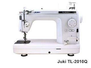Juki TL-2010Q sewing machine quilting thick fabric