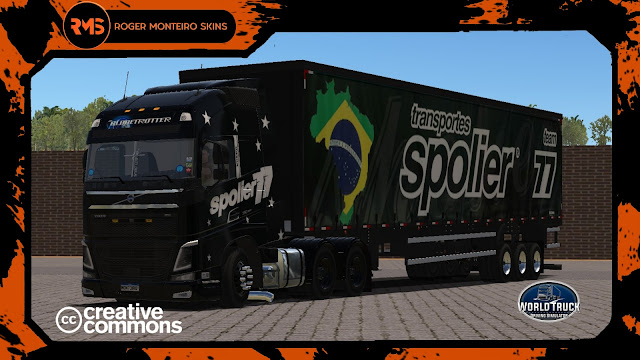 SKINS WORLD TRUCK DRIVING SIMULATOR ROGER MONTEIRO SKINS