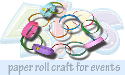 1 paper roll craft for events