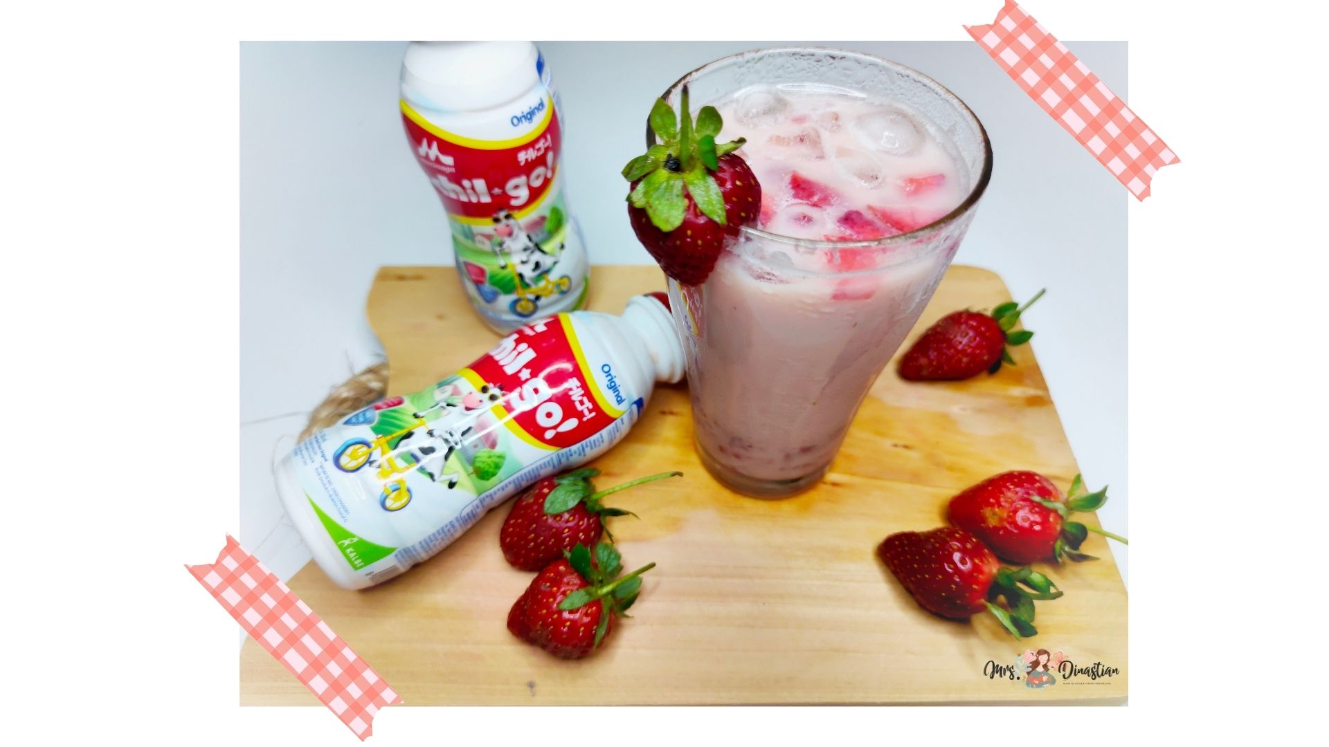 Resep Korean Strawberry Milk