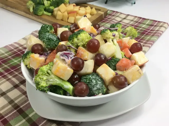 Easy Apple & Broccoli Salad