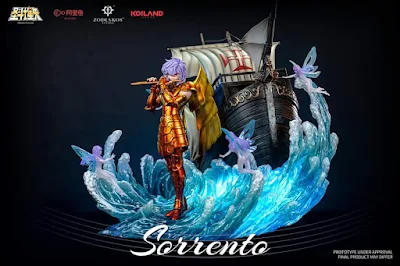 Estatueta de Sorento de Sirene - Zodiakos Studio