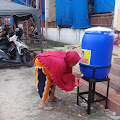 Disperindag Labuhanbatu Siapkan Bilik Semprot Desinfektan di Pasar Glugur