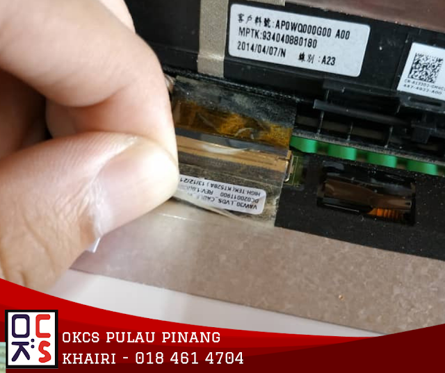 SOLVED : KEDAI REPAIR LAPTOP BAYAN BARU | MASALAH SCREEN PECAH LAPTOP TOSHIBA SATELLITE L755