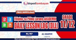 (UPDATED) Filipino sa piling larangan - Akademik (APPLIED TRACK SUBJECTS) DLL Free Download