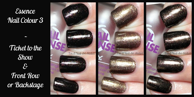 Essence Nail Colour 3 || #06 Ticket to the Show & Front Row or Backstage