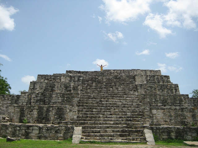 Dzibilchaltún, zona arqueológica maya, Yucatán