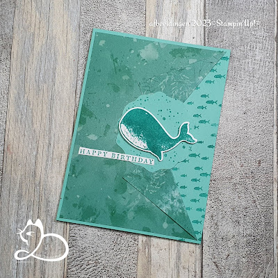 Stampin'Up!®, Diana van Otterlo©, Whale Done