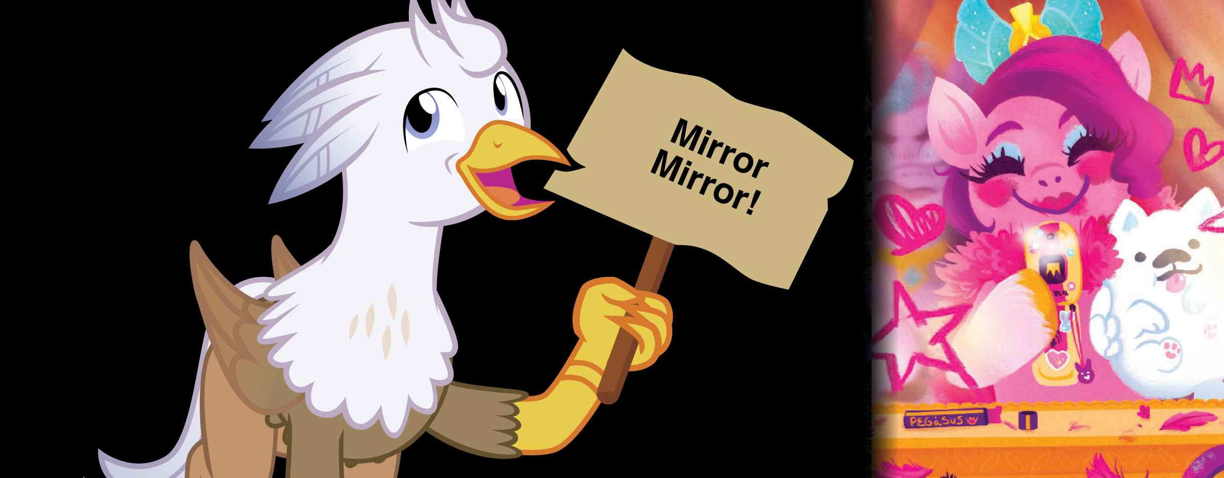 Equestria Daily - MLP Stuff!: Short Animations: White Happy