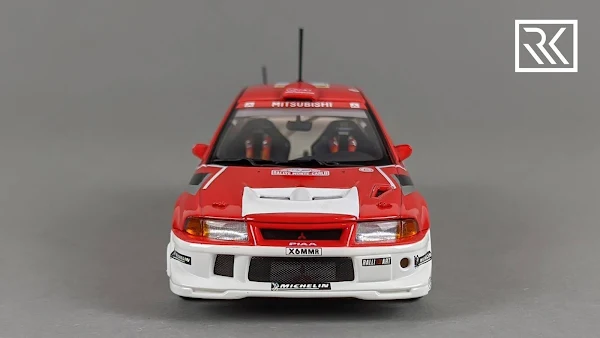 Zdjęcie modelu AUTOart Mitsubishi Lancer EVO 6.5, Rajd Monte-Carlo 2001, Zwycięzcy Mäkinen / Mannisenmäki