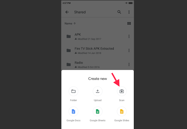 Google Drive Scanner