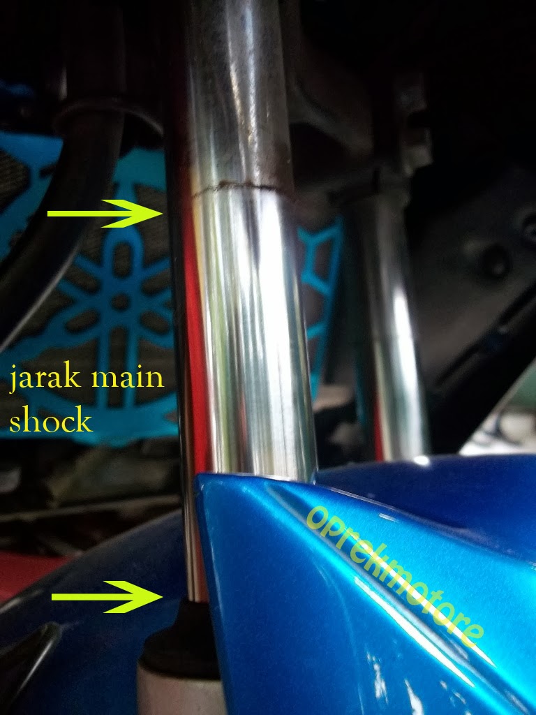 4 Cara Memendekan Shock Depan Jupiter MX Series Oprek Motor 
