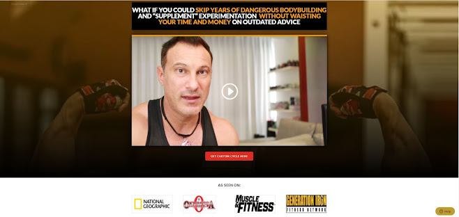 Advanced bodybuilding program