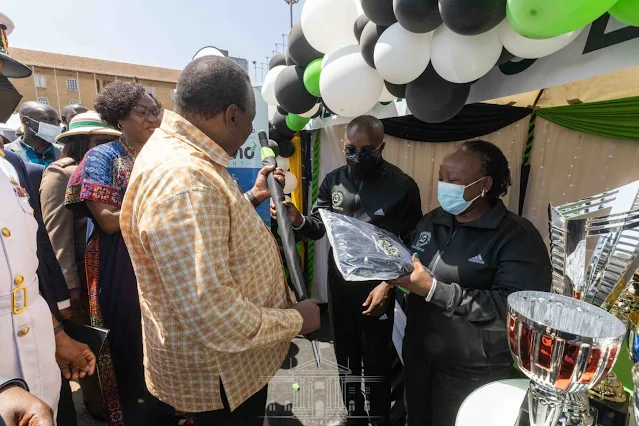 President Uhuru Kenyatta in Nakuru photo