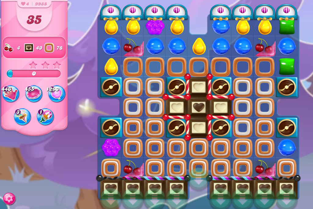 Candy Crush Saga level 9988